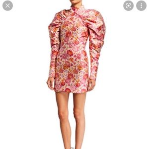 ROTATE Birger Christensen Kim Jacquard Mini Dress